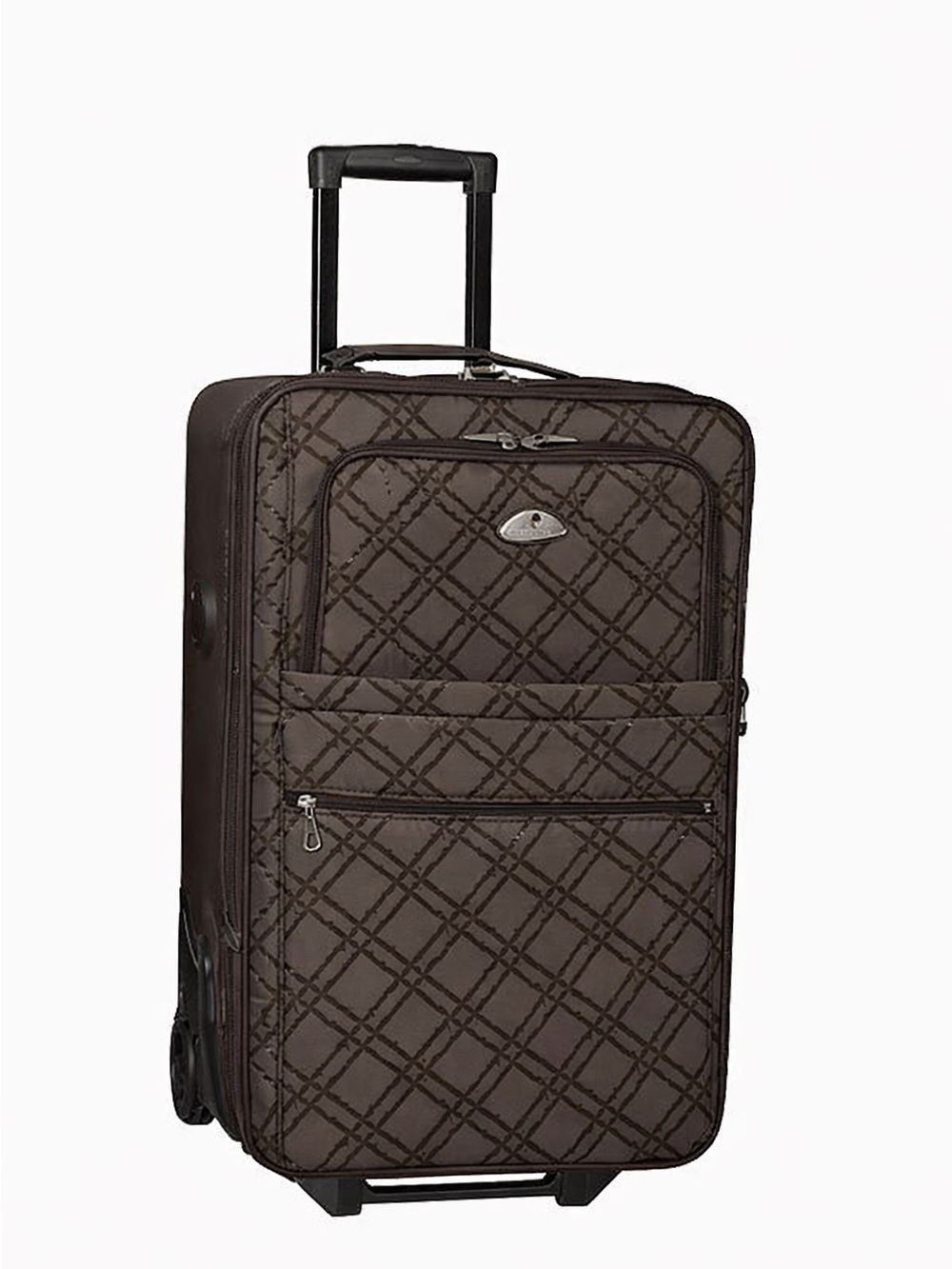 Epic Large Check-in Spinner Classic Quilted Rolling Upright Suitcase luggage🏖️🔥